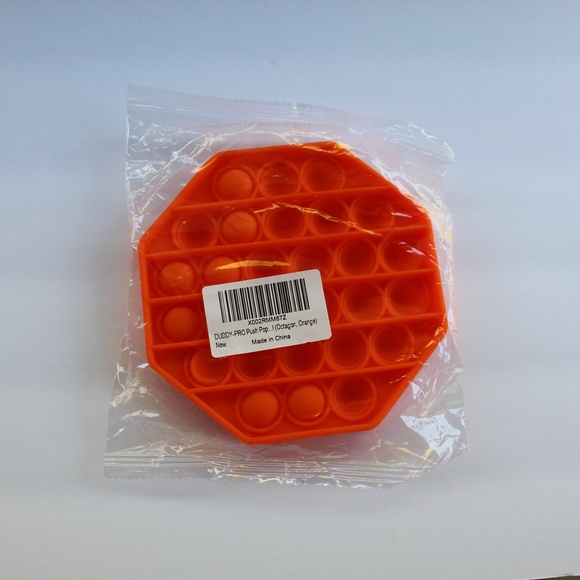 Push Pop Bubble Sensory Fidget Toy, Silicone Squeeze Stress Reliever - Picture 2 of 5